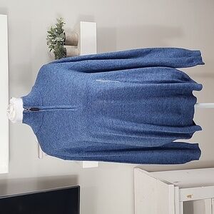 Roundtree & Yorke Long Sleeve Quarter Zip Pullover Sweater New With Tags